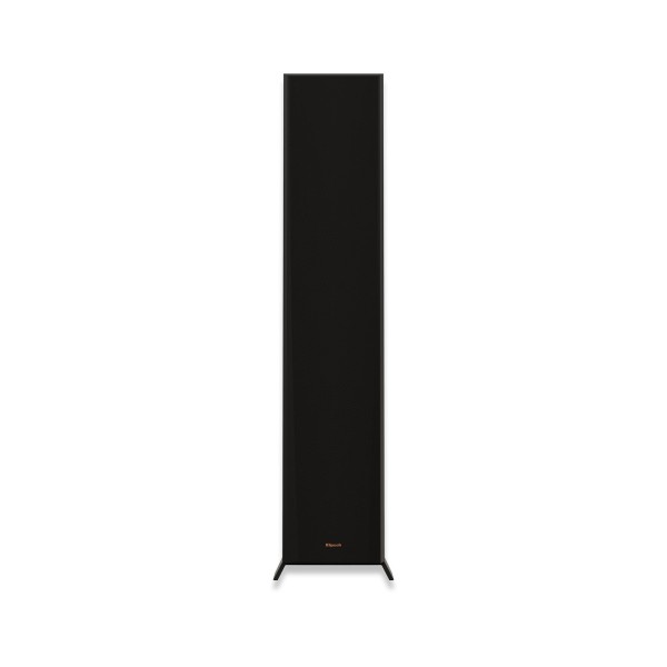 Klipsch RP-6000F MKII Floorstanding Speakers (Pair), Walnut front view with magnetic grille