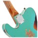 Fender Custom Shop LTD '60 Telecaster Custom Heavy Relic, Aged Seafoam Green Over 3-colour Sunburst - neckplate