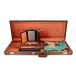 Fender Custom Shop LTD '60 Telecaster Custom Heavy Relic, Aged Seafoam Green Over 3-colour Sunburst - case open 