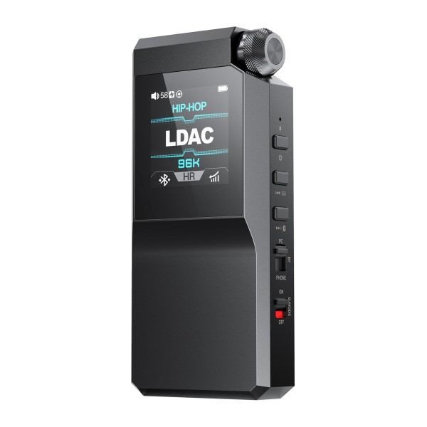 FiiO BTR17 Flagship Bluetooth Headphone Amplifier, Black