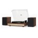 Crosley C65 Shelf System, Walnut - Angled