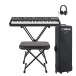 Yamaha YC73 Digital Stage Keyboard with Drawbars Package
