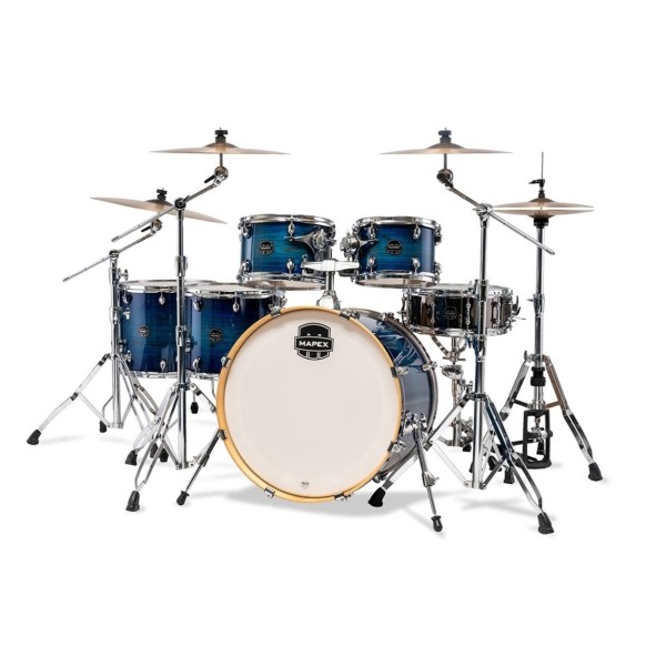 Mapex Armory 22'' LA Fusion 6pc Shell Pack w/Bag Set, Blue Wave Burst