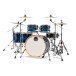 Mapex Armory 22'' LA Fusion 6pc Shell Pack w/Bag Set, Blue Wave Burst