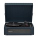 Crosley Voyager Portable Record Player, Navy Blue - Front