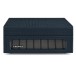 Crosley Voyager Portable Turntable with Bluetooth Out, Navy - Front Speaker