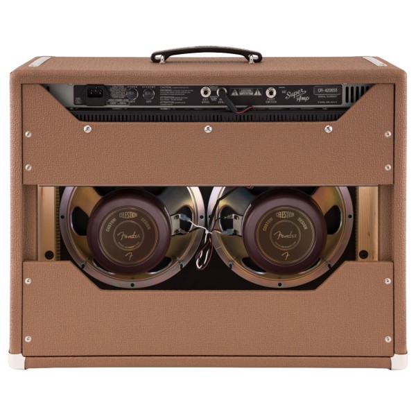 Fender '62 Super Amp - back 
