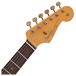 Fender Custom Shop 1963 Stratocaster Super Heavy Relic, White over 3 Tone Sunburst - headstock 
