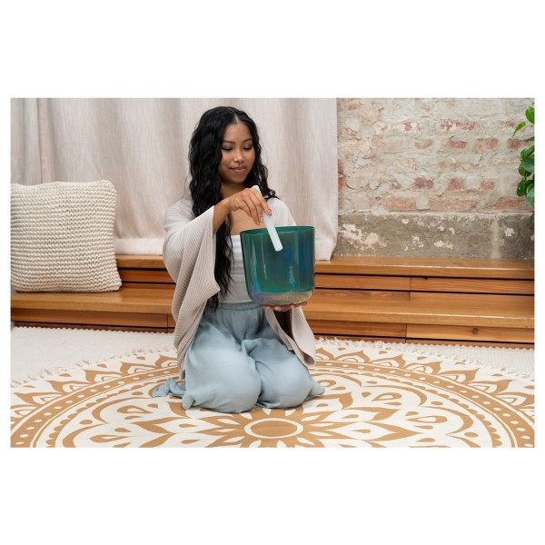 Meinl Sonic Energy 8" Essence Crystal Singing Bowl F3, Heart Chakra