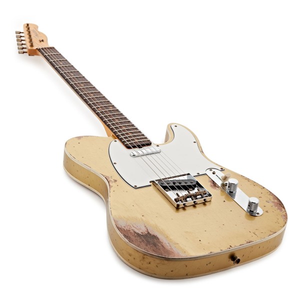 Fender Custom Shop 1960 Telecaster Custom Heavy Relic, Aztec Gold - body and neck 