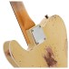Fender Custom Shop 1960 Telecaster Custom Heavy Relic, Aztec Gold - neckplate