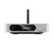 FiiO SR11 Desktop Streaming Music Receiver, Silver - Front view and Display