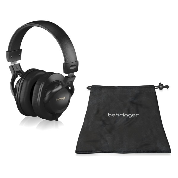 Behringer BH20 Closed-Back Headphones, With Pouch