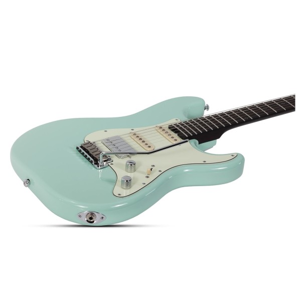Schecter Nick Johnston Traditional 10th Anniversary HSS, Atomic Green - body and neck 