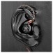 FiiO FH11 Carbon Based Diaphragm In Ear Monitors - Demonstration of fit in human ear