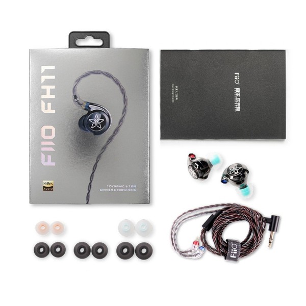 FiiO FH11 Carbon Based Diaphragm In Ear Monitors - Accessories