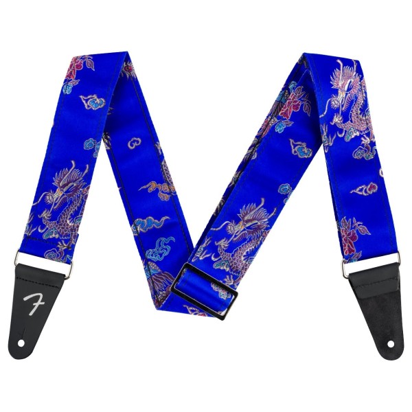 Fender Satin Dragon Strap, Royal Blue - main 