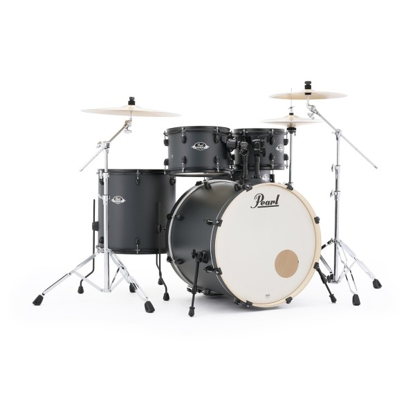 Pearl Export Limited Edition 22'' 5pc USA Fusion Drum Kit, Graphite Slate