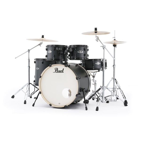 Pearl Export Limited Edition 22'' 5pc USA Fusion Drum Kit, Graphite Slate