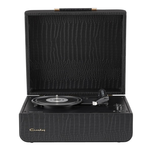 Crosley Mercury Bluetooth Turntable, Black - Front