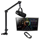 M-AUDIO M-GAME DUAL and Shure MV7X Streaming Bundle