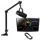 M-AUDIO M-GAME DUAL and Shure MV7X Streaming Bundle
