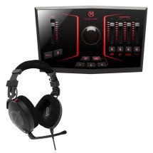 M-GAME SOLO Ultimate Streaming & Gaming Headset Bundle