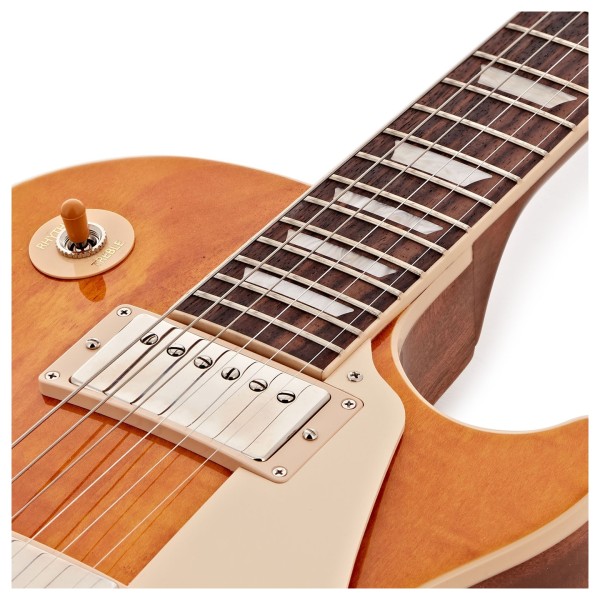Gibson Les Paul Standard 50s Figured Top, Honey Amber #207050260 - pickups 