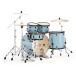 Pearl Export Limited Edition 22'' 5pc USA Fusion Drum Kit, Daphne Blue