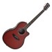 Roundback Electro Acoustic Guitar by Gear4music, Vintage Burst
