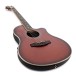 Roundback Electro Acoustic Guitar by Gear4music, Vintage Burst