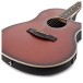 Roundback Electro Acoustic Guitar by Gear4music, Vintage Burst