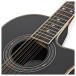 12 String Roundback Guitar by Gear4music, Black