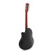 12 String Roundback Guitar by Gear4music, Black