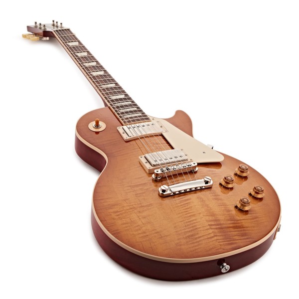 Gibson Les Paul Standard 50s Figured Top, Dirty Lemon Burst #229240052 - body and neck 