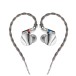 FiiO FD15 In-Ear Monitors, Silver - rear profile 