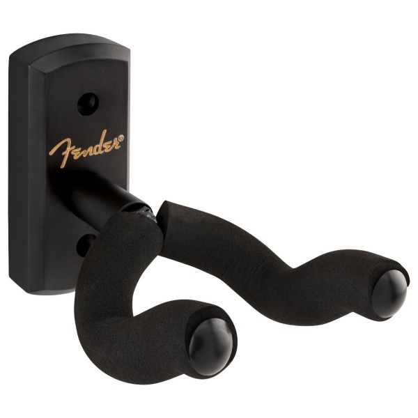 Fender Essentials Guitar Wall Hanger, Black - main 