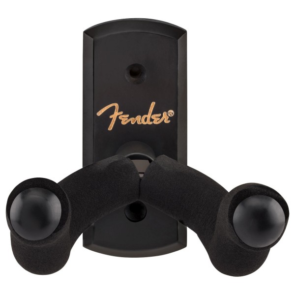 Fender Essentials Guitar Wall Hanger, Black - angle 