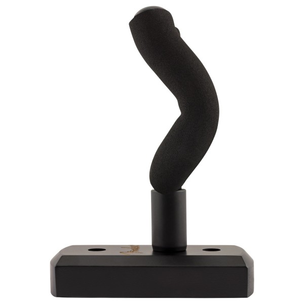 Fender Essentials Guitar Wall Hanger, Black - flat