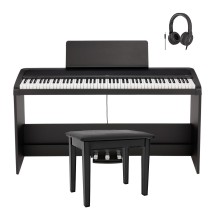 Korg B2+ Digital Piano with Stand Package, Black