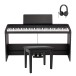 Korg B2+ Digital Piano with Stand Package, Black