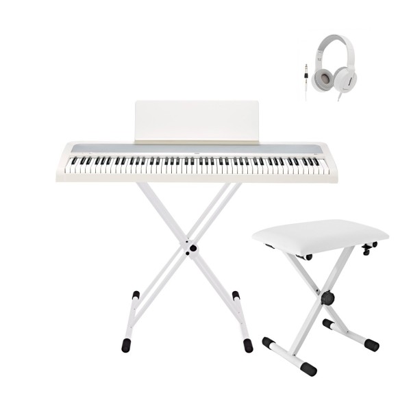 Korg B2+ Digital Piano Package, White