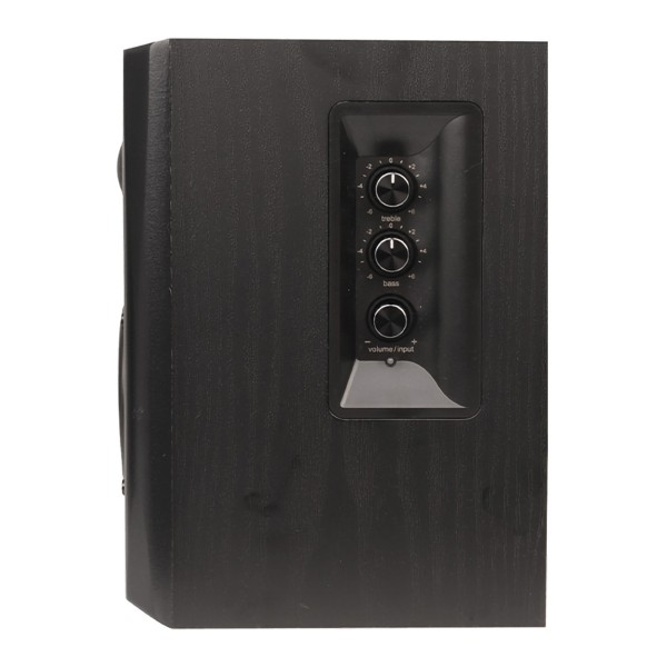 Edifier S351DB 2.1 Active Bluetooth Multimedia Speaker System, Black - Satellite Speaker Side panel