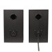 Edifier S351DB 2.1 Active Bluetooth Multimedia Speaker System, Black - Speaker rear panel and connections