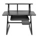 modul Four Tier Home Studio Desk, Black