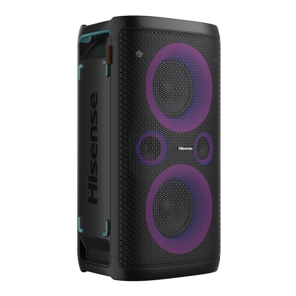 Hisense Party Storm Party Speaker - side turn 
