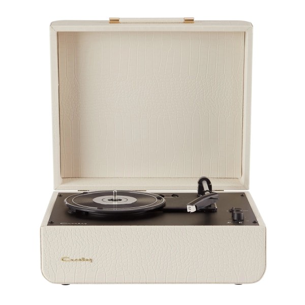 Crosley Mercury Bluetooth Turntable, Cream Croc - Front