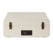 Mercury Bluetooth Turntable, Cream - Rear