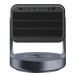 Hisense C2TUK Ultra 4K Trichroma Smart Mini Projector, Grey - rear 