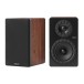 Elipson Prestige Facet II 6B Bookshelf Speakers (Pair), Black Matt / Walnut